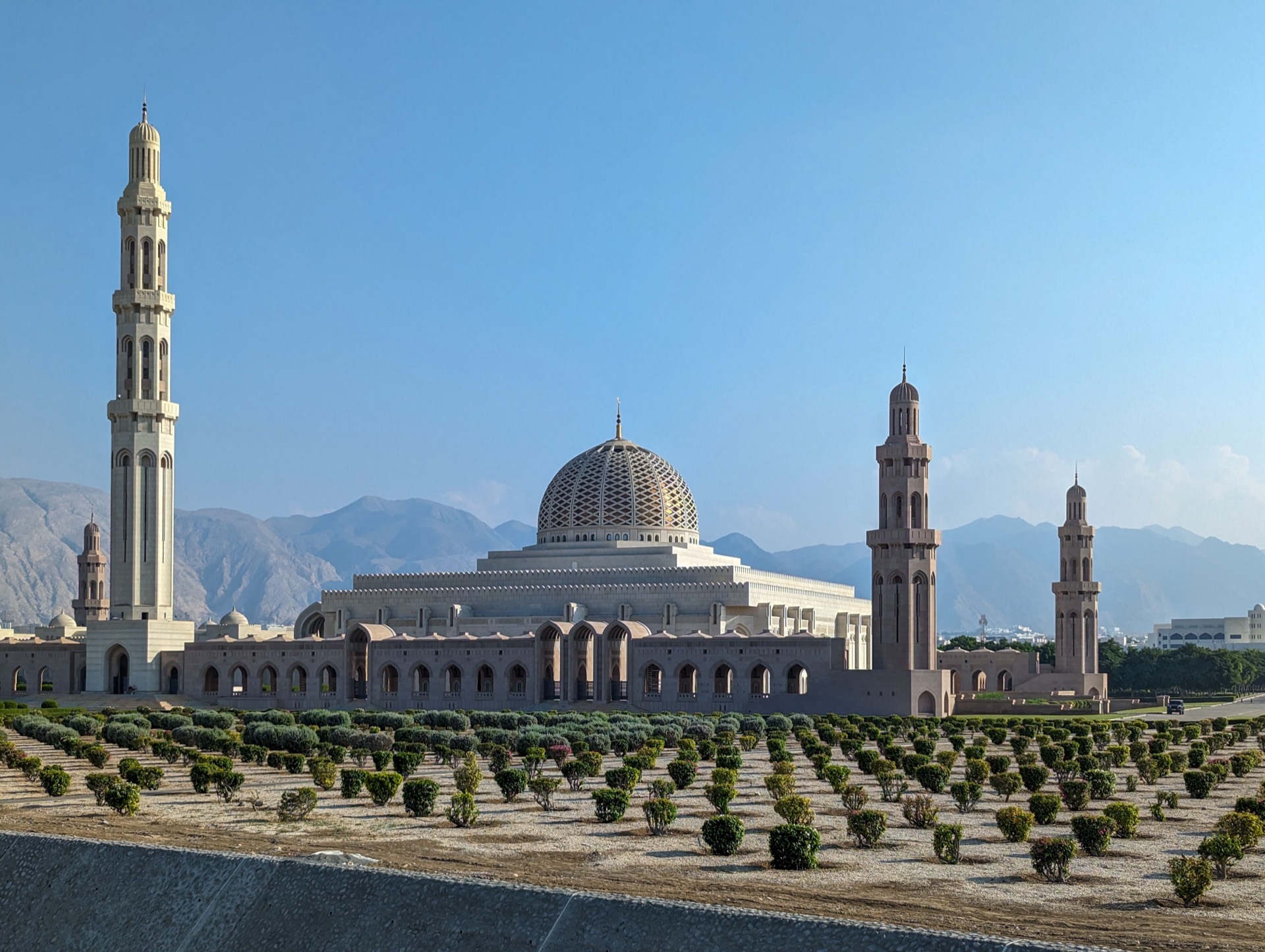 Sultan Qaboos Grand Mosque in Muscat